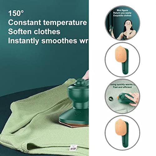 RELOSTA Mini Portable Ironing Machine, Handheld Steam Iron, Travel Garment Steamer, Professional Micro Steam Iron for Cloth Clothes, Good for Home and Travel