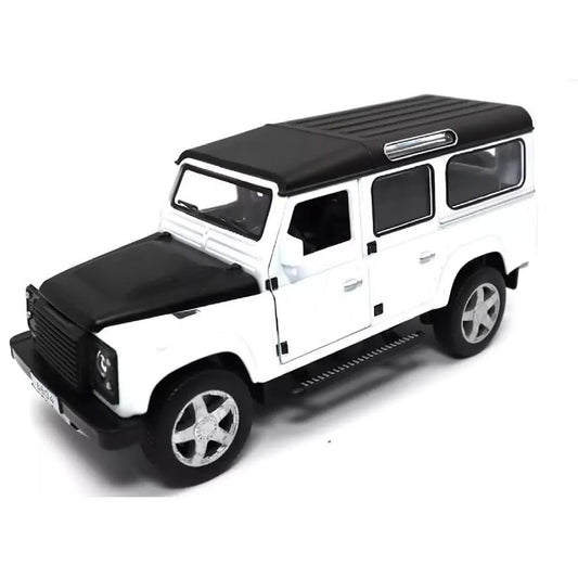 RELOSTA 1:32 Defender Die Cast Metal Car Scale Model Alloy Diecast Metal Car with Light Sound Openable Door Pullback Toy Car for Kids Best Gifts Toys for Boys