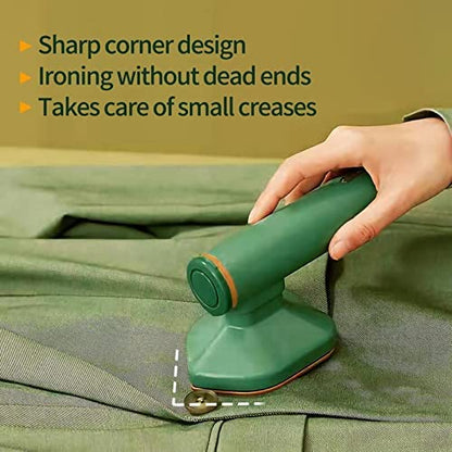 RELOSTA Mini Portable Ironing Machine, Handheld Steam Iron, Travel Garment Steamer, Professional Micro Steam Iron for Cloth Clothes, Good for Home and Travel