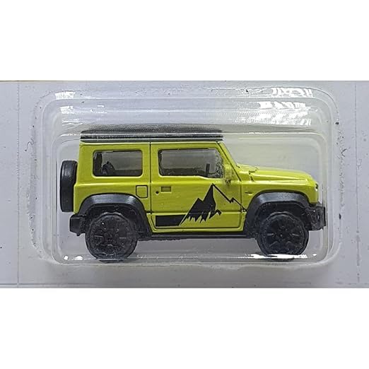 Jimny Diecast Alloy Metal Model Car 1:64 Scale Toy Car Realistic Model Designs Rolling Wheels Gift for Kids 3 Years Old & Up & Collectors 【Colors as Per Stock】