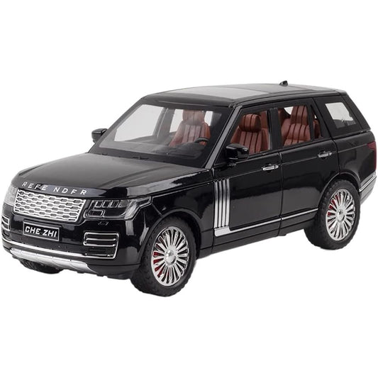 RELOSTA Exclusive Alloy Metal Pull Back Die Cast Metal Car 1:24 Refender Diecast Pullback Toy Car With Openable Doors&Light,Music Toys For Kids,Multi