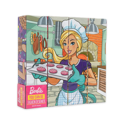 RELOSTA Barbie 6 in 1 Career Oriented Picture Blocks for Girls.