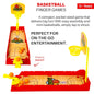 RELOSTA  Basketball Finger Board Game Tabletop & Miniature Gaming Pocket Basketball Set Travelling Toy for Kids 5+ Years