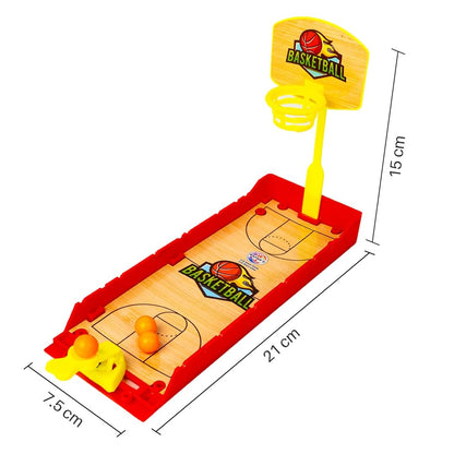 RELOSTA  Basketball Finger Board Game Tabletop & Miniature Gaming Pocket Basketball Set Travelling Toy for Kids 5+ Years