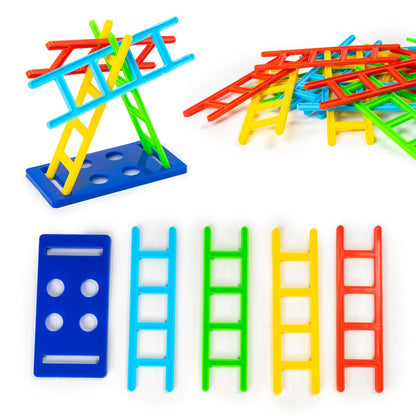 RELOSTA Balance The Ladders Stacking & Balancing Skill Game for Family & Kids 5+ Years