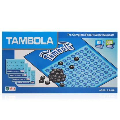 RELOSTA  600 Tickets Tambola Housie Game for Kids (Multicolour),Pack of 1