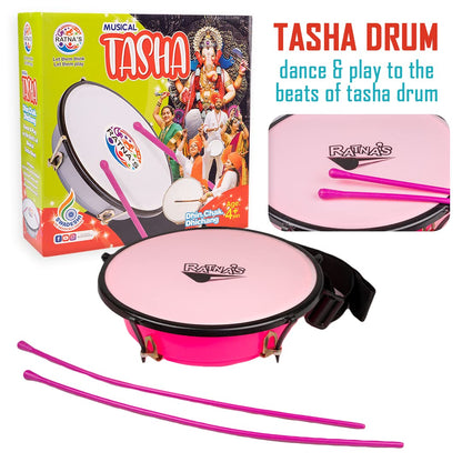 RELOSTA  Tasha Musical Instruments for Kids (Assorted Colours)