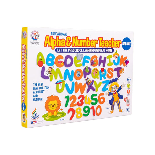 RELOSTA  Educational Alpha & Number Teacher Deluxe