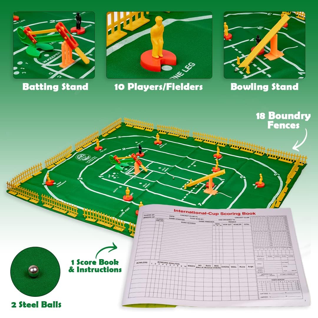 RELOSTA  International Cricket Floor Game for Kids