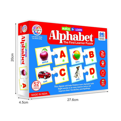 RELOSTA EDUCATIONAL JIGSAW PUZZLE RANGE for KIDS (ALPHABET)