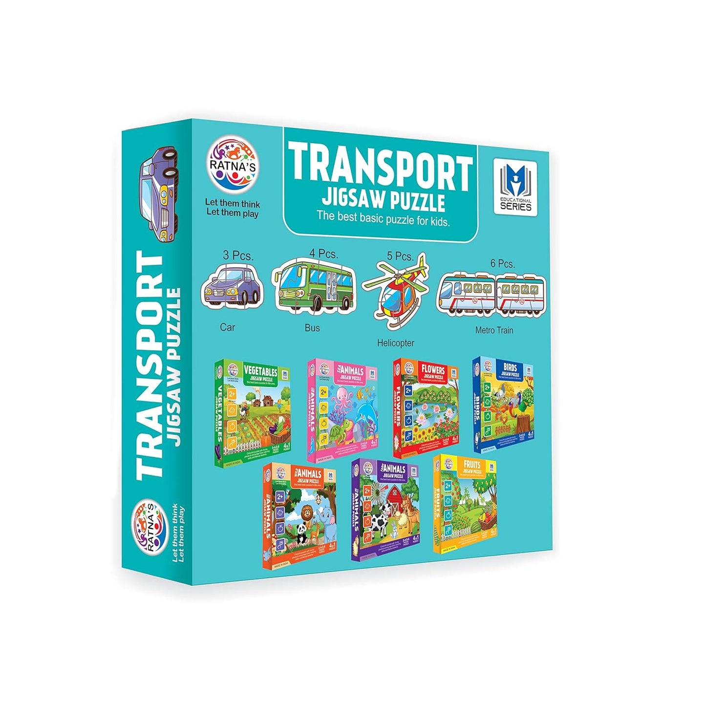 RELOSTA Educational Baby Puzzle Transport