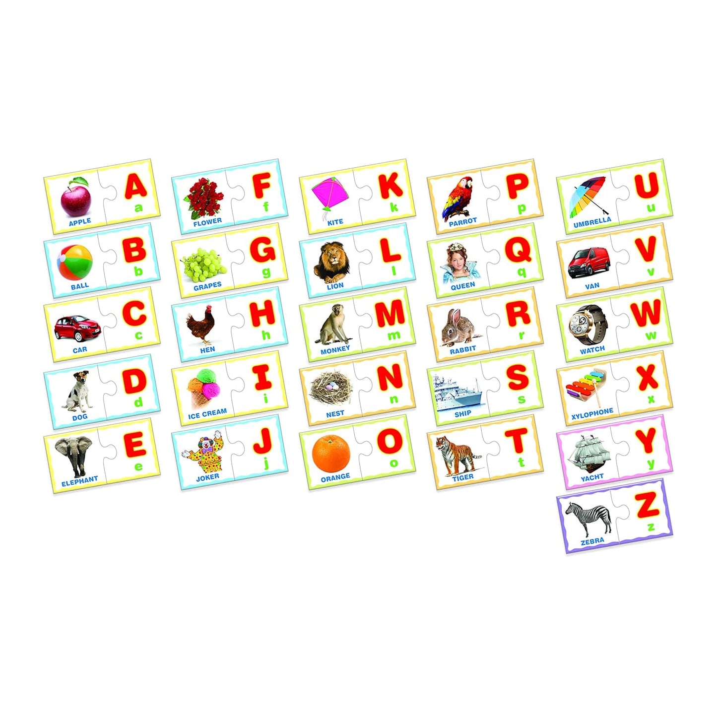 RELOSTA EDUCATIONAL JIGSAW PUZZLE RANGE for KIDS (ALPHABET)