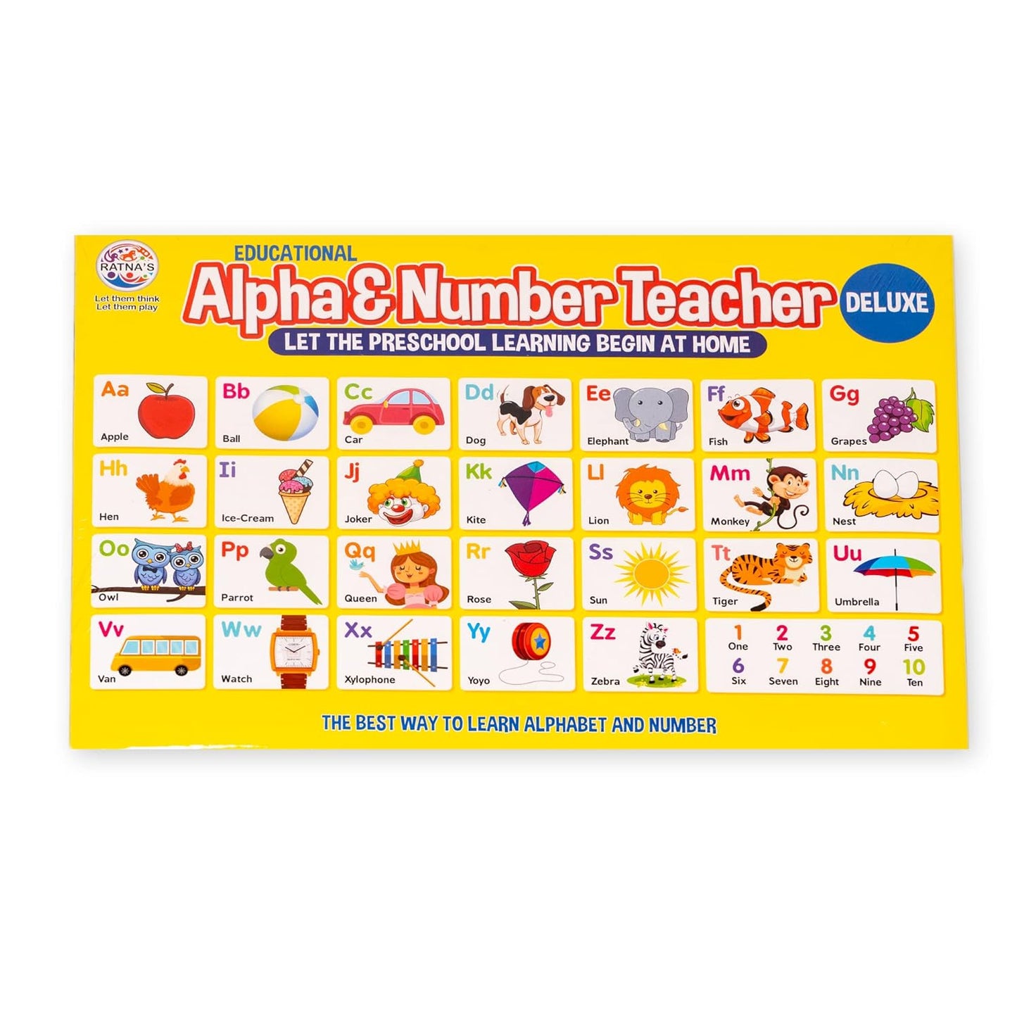 RELOSTA  Educational Alpha & Number Teacher Deluxe