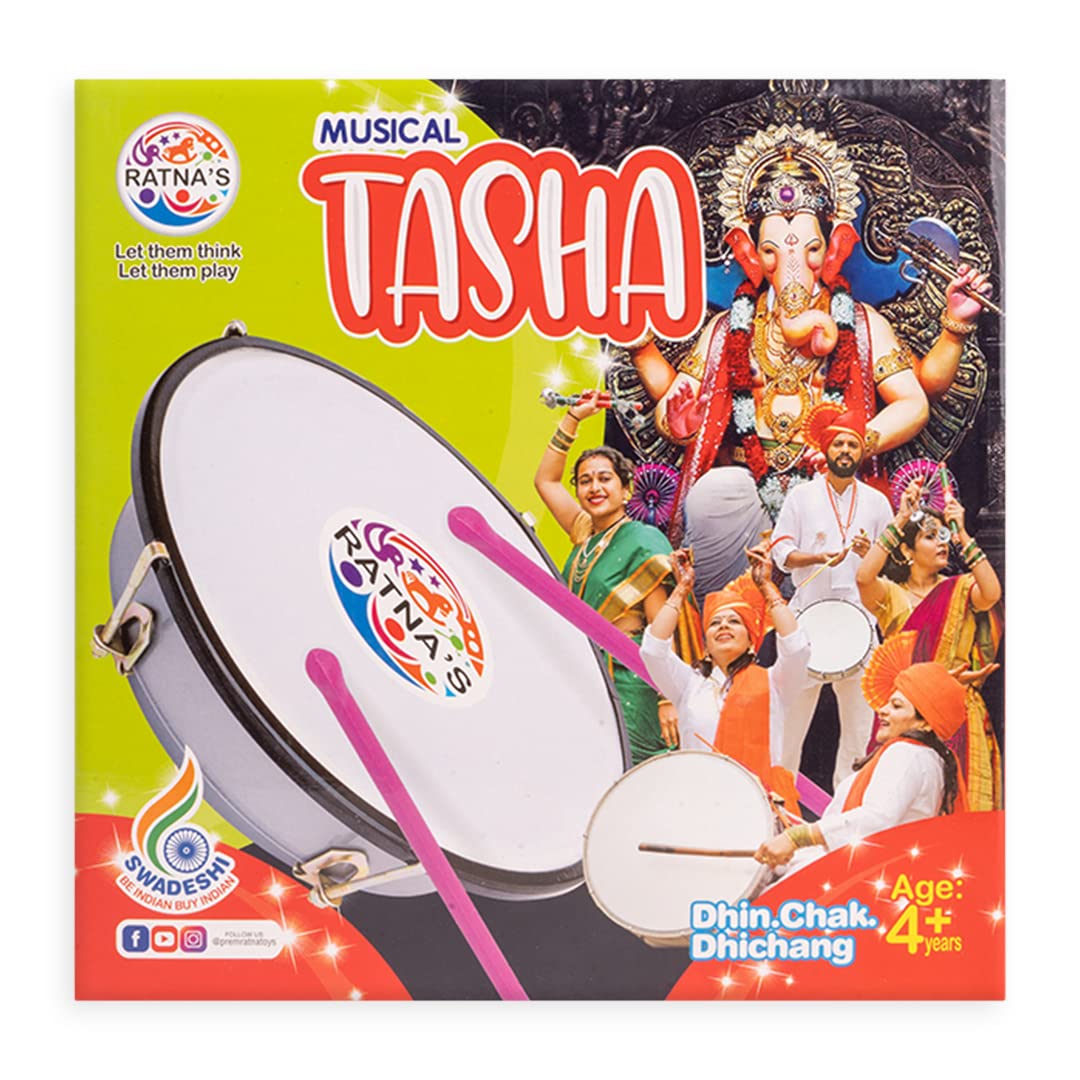 RELOSTA  Tasha Musical Instruments for Kids (Assorted Colours)