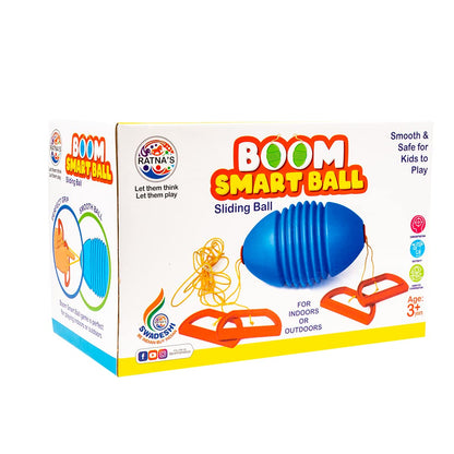 RELOSTA Ratna's Boom Smart Ball Sliding Ball Game for Indoors & Outdoors Play for Kids 3 & Up Years