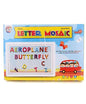 RELOSTA Educational Letter Mosaic Junior for Kids. See The Picture, Fix The Alphabet on The Tray & Learn to Speak, Read and Pronounce