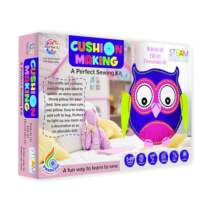 RELOSTA DIY Cushion Making. Make Your OWN OWL Cushion.