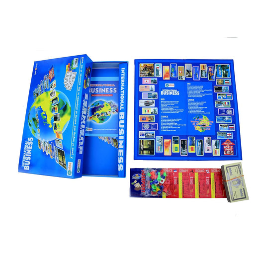 RELOSTA Bonanza Game of Money International Business Board Game for Kids (Multicolour)